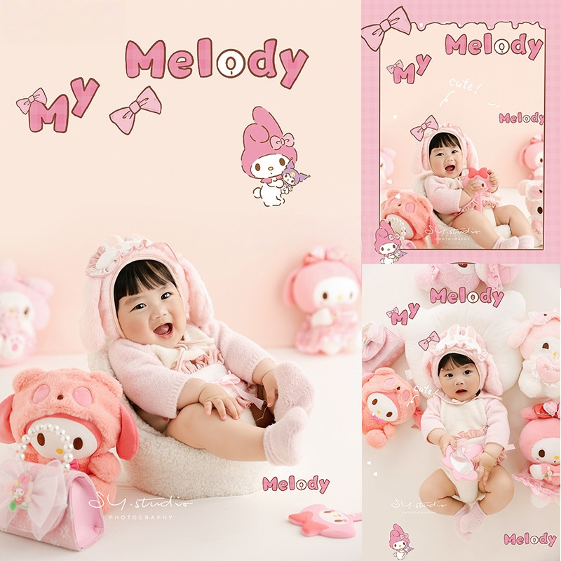 Melody Theme Set - Newborn Photography Props - Image 5